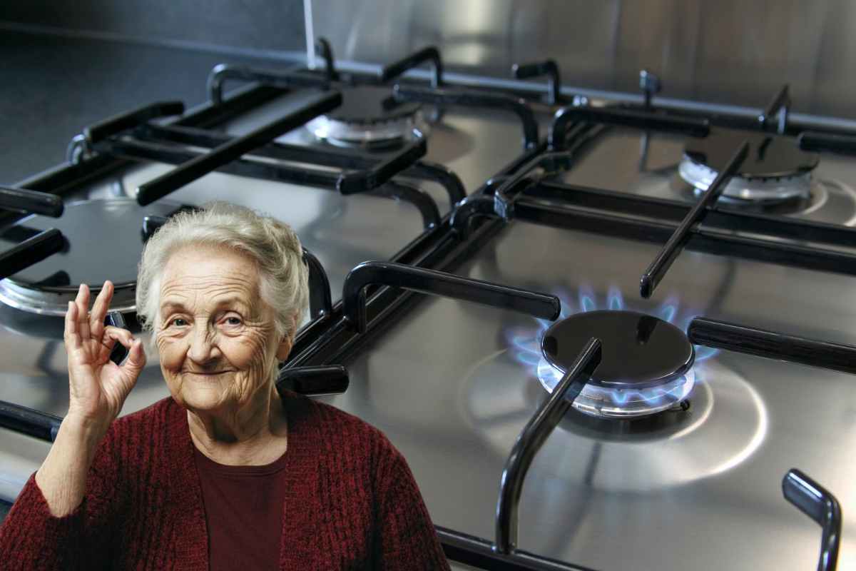 piano cottura pulito per settimane